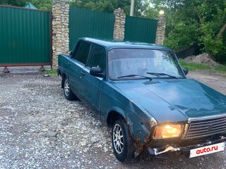 2003 Lada (ВАЗ) 2107, синий, 65000 рублей, вид 1