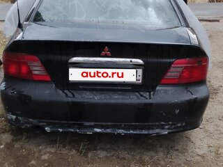 2000 Mitsubishi Galant VIII Рестайлинг, чёрный, 150000 рублей, вид 3