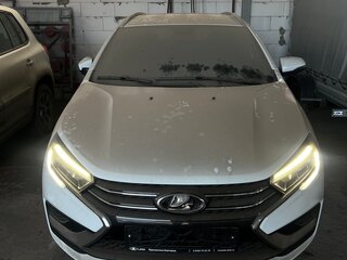 2024 Lada (ВАЗ) Vesta SW I Рестайлинг (NG), белый, 1740000 рублей, вид 4