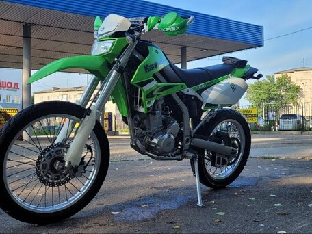 2012 Kawasaki KLX 250, зелёный, 400000 рублей, вид 1