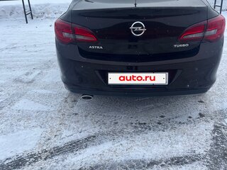 2014 Opel Astra J Рестайлинг, коричневый, 680000 рублей, вид 2