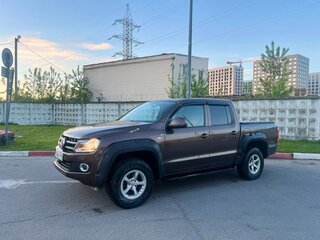 2012 Volkswagen Amarok I, коричневый, 1070000 рублей, вид 2