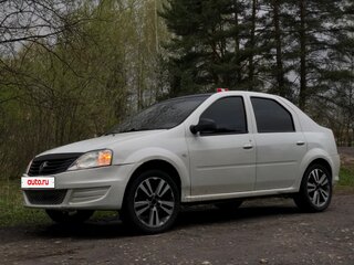 2015 Renault Logan I Рестайлинг, белый, 500000 рублей, вид 3