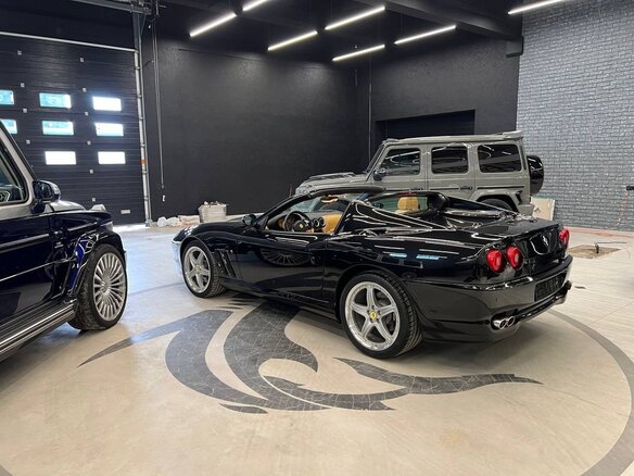 2005 Ferrari 575M Superamerica, чёрный - вид 9