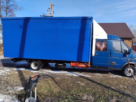2008 ГАЗ ГАЗель (33023/330273) Фермер, синий, 1300000 рублей, вид 2