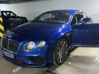 2015 Bentley Continental GT Speed II Рестайлинг, синий, 8250000 рублей, вид 1