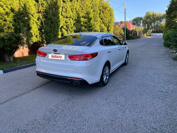 2017 Kia Optima IV, белый, 1550000 рублей - вид 10
