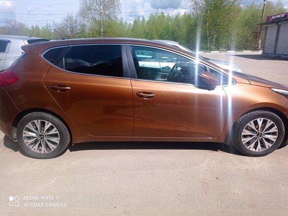 2016 Kia Ceed II Рестайлинг, коричневый, 1555000 рублей - вид 4