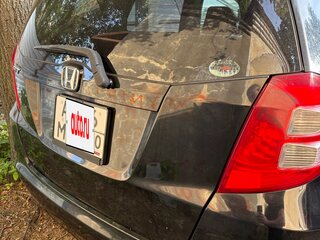 2009 Honda Fit II, чёрный, 520000 рублей, вид 4