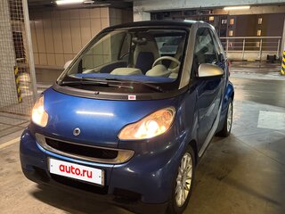 2008 Smart Fortwo II, серебристый, 695000 рублей, вид 1
