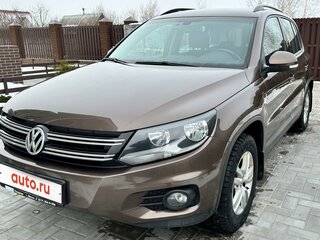 2015 Volkswagen Tiguan I Рестайлинг, коричневый, 1430000 рублей, вид 2
