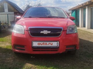 2008 Chevrolet Aveo I Рестайлинг, красный, 270000 рублей, вид 1