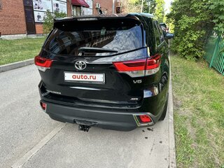 2016 Toyota Highlander III (XU50) Рестайлинг, чёрный, 3300000 рублей, вид 4