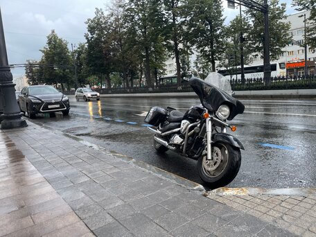 1997 Suzuki Intruder VL 1500 LC, чёрный, 550000 рублей, вид 3