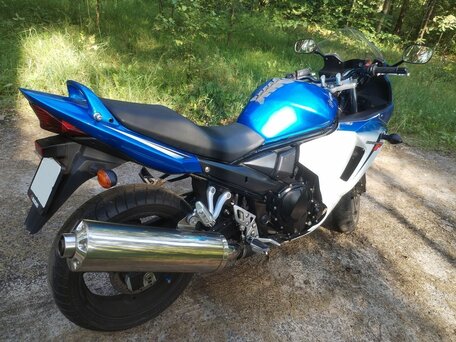 2012 Suzuki GSX 650F, синий, 585000 рублей, вид 4