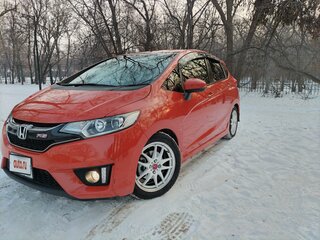 2015 Honda Fit III, оранжевый, 1270000 рублей, вид 4