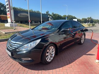 2011 Hyundai Sonata VI (YF), чёрный, 1100000 рублей, вид 4