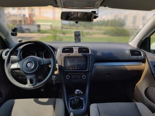 2012 Volkswagen Golf VI, белый, 715000 рублей, вид 3