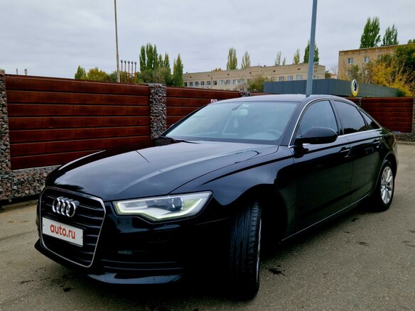 2012 Audi A6 IV (C7), чёрный, 1950000 рублей - вид 1