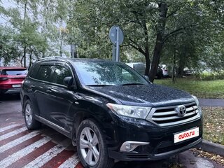 2011 Toyota Highlander II (XU40) Рестайлинг, чёрный, 2100000 рублей, вид 2