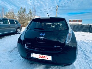 2013 Nissan Leaf I (ZE0/AZE0), чёрный, 1500000 рублей, вид 4
