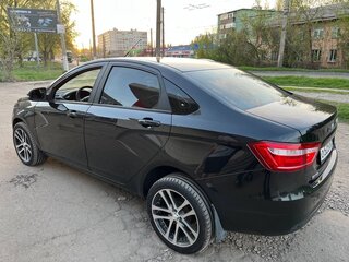 2017 Lada (ВАЗ) Vesta I, чёрный, 1000000 рублей, вид 5