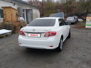 2012 Toyota Corolla X (E140, E150) Рестайлинг, белый, 1600000 рублей, вид 5