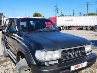 1993 Toyota Land Cruiser 80 Series, зелёный, 2500000 рублей, вид 3