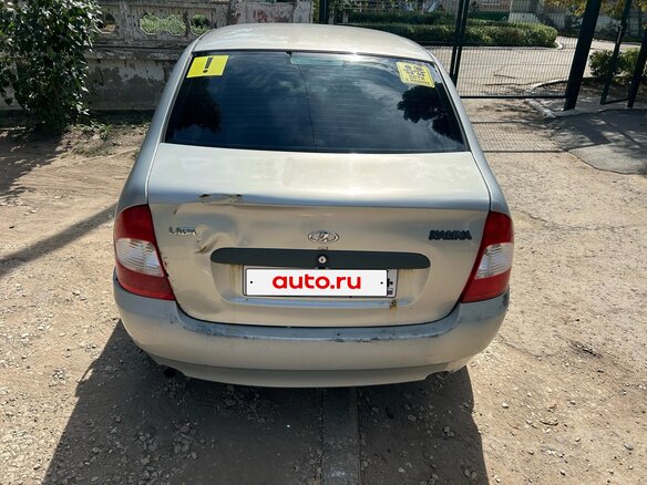2008 Lada (ВАЗ) Kalina I, серебристый, 180000 рублей - вид 5