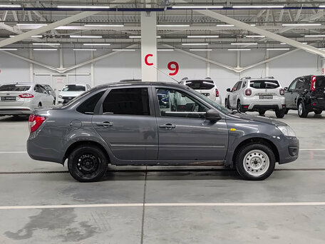 2017 Lada (ВАЗ) Granta I, серый, 375000 рублей, вид 4