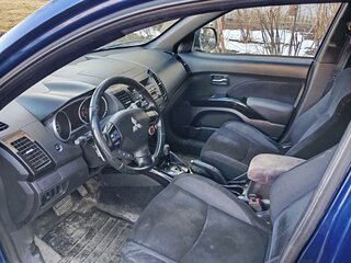 2007 Mitsubishi Outlander II, синий, 1300000 рублей, вид 4