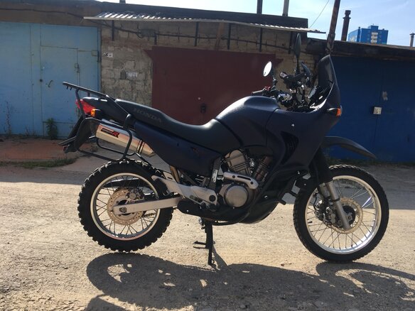 2003 Honda XL650V Transalp, синий - вид 4