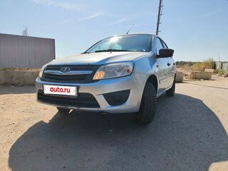 2017 Lada (ВАЗ) Granta I, голубой, 560000 рублей, вид 1
