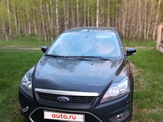 2010 Ford Focus II Рестайлинг, чёрный, 500000 рублей, вид 2