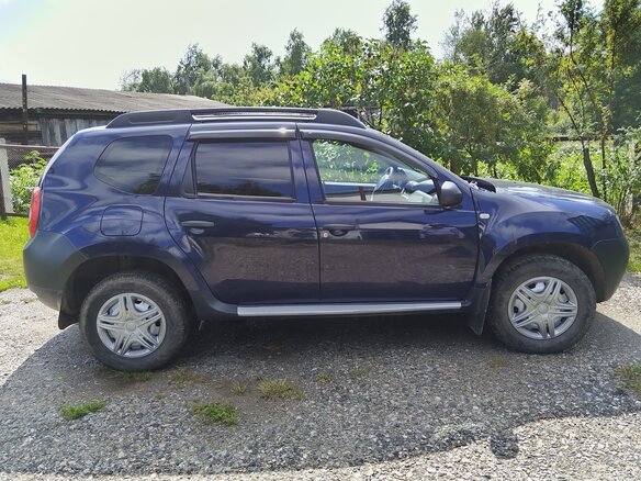 2013 Renault Duster I, синий, 850000 рублей - вид 1
