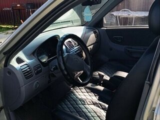 2008 Hyundai Accent ТагАЗ II, бежевый, 435000 рублей, вид 5