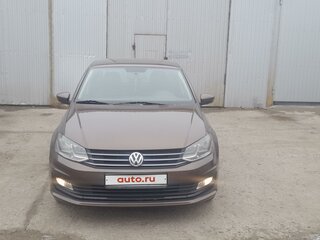 2019 Volkswagen Polo V Рестайлинг, коричневый, 1350000 рублей, вид 2