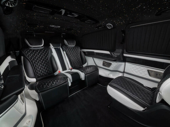 2025 Mercedes-Benz V-Класс Extra Long 300 d экстра длинный III (W447) Рестайлинг 2, чёрный, 26750000 рублей - вид 12