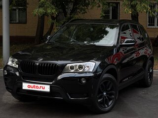2014 BMW X3 28i xDrive II (F25), чёрный, 1850000 рублей, вид 1