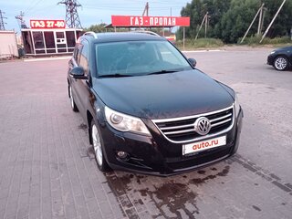 2011 Volkswagen Tiguan I, чёрный, 980000 рублей, вид 4