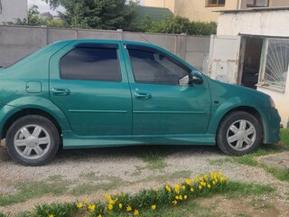 2007 Renault Logan I, зелёный, 450000 рублей, вид 2
