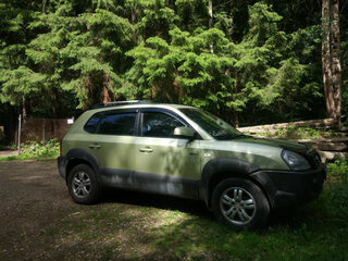 2005 Hyundai Tucson I, зелёный, 419000 рублей, вид 1