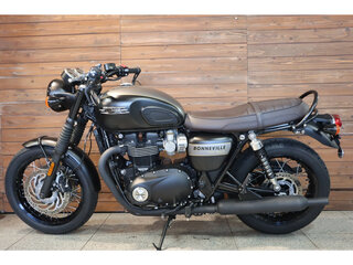 2021 Triumph Bonneville T120, чёрный, 1350000 рублей, вид 2