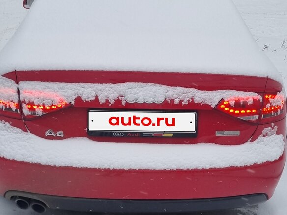 2010 Audi A4 IV (B8), красный, 1000000 рублей - вид 5