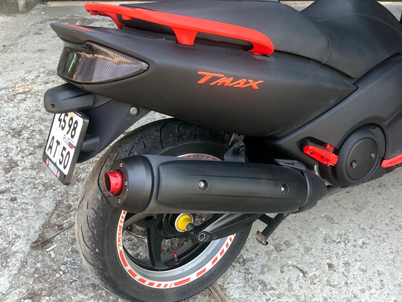 2007 Yamaha TMAX, чёрный, 415000 рублей - вид 8