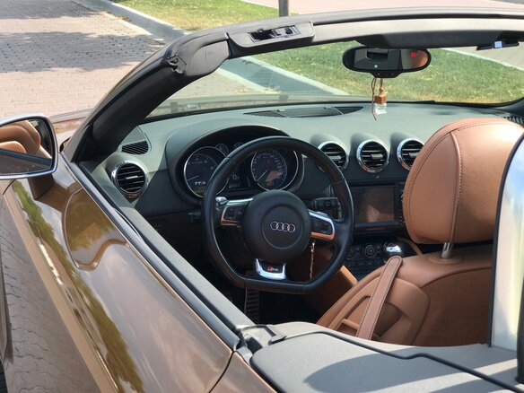 2009 Audi TTS II (8J), коричневый - вид 18