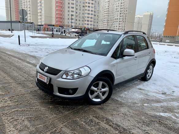 2010 Suzuki SX4 I (Classic) Рестайлинг, серый