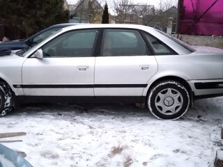 1993 Audi 100 IV (C4), серебристый, 381616 рублей, вид 3