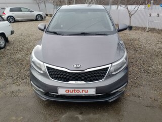2015 Kia Rio III Рестайлинг, серый, 980000 рублей, вид 1