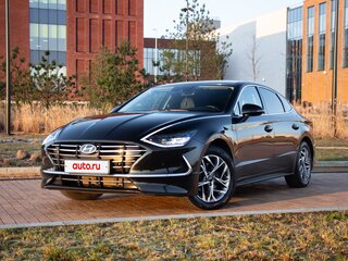 2020 Hyundai Sonata VIII (DN8), чёрный, 2999900 рублей, вид 2